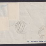 Flugpost Brief Air Mail Ballonpost Coupon Gordon Bennett Flug Brüssel - Warschau