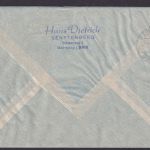 Flugpost Brief Air Mail KLM Erstflug Amsterdam Tokio Japan Zuleitung DDR ab