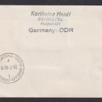 Flugpost Brief Air Mail Ungarn Legijarat Budapest Brüssel Eilbote 18.7.1958