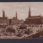 Ansichtskarte Kobenhavn Kopenhagen Dänemark Hauptstadt Raadhuspladsen Rathaus