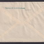 Flugpost Brief Air Mail Italien Bozen Leipzig DDR 1947