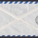 Flugpost Brief Air Mail Griechenland Zürich Frankfurt Brüssel Athen 21.7.1960