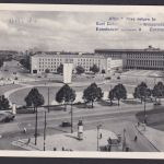 Flugpost Brief Air Mail Berlin gute Frankatur Gedächtniskirche Glocke Männer auf
