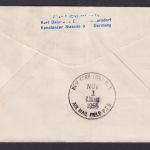Flugpost Brief Air Mail Bund schöne MEF 216 Erstflug Pan Amerika Zuleitung