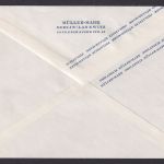 Flugpost Brief Air Mail Berlin Privatganzsache U Bauten mit Überdruck Philatelie