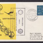 Flugpost Brief Lufthansa Bund EF 319 Beethoven auf guter Destination Bangkok