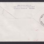 Flugpost Brief Air Mail MIF Bund Beethoven + Berlin Bauten Lufthansa Boeing Jet