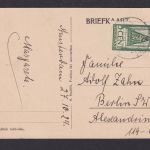 Ansichtskarte Künstlerkarte Amsterdam Prinsengracht n. Berlin
