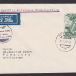Flugpost Brief Air Mail Wien Österreich Nürnberg Deutschland Lufthansa 1962