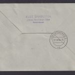 Flugpost Brief Air Mail inter. MIF Berlin Bauten + Bizone mit drei tollen SST