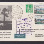 Flugpost Brief Air Mail Lufthansa LH 141 Brücke der Freundschaft + Philatelie