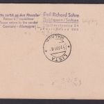 Flugpost Brief Air Mail SABENA Brüssel Belgien Malaga Spanien gute Zuleitung DDR