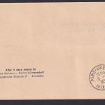 Flugpost Brief Air Mail DDR Ganzsache gute Zuleitung Air France Postflug Hamburg