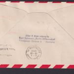 Flugpost Brief Airmail Berlin Lufthansa Eröffnung Istambul Beirut Bagdad Teheren