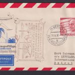 Flugpost Brief Airmail Berlin Lufthansa Eröffnung Istambul Beirut Bagdad Teheren