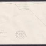 Flugpost Brief Airmail Bund Heuss Wiederaufnahme Naher Osten Lufthansa 1956