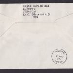 Flugpost Brief Air Mail Niederlande KLM Amsterdam Accra Ghana Afrika Westafrika