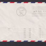 Flugpost Brief Air Mail USA First Jet Interchange Servis Los Angeles El Paso