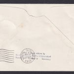 Flugpost Brief Air Mail Berlin MIF Bauten Lufthansa Hamburg New York USA