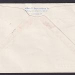 Flugpost Brief Air Mail Saarland Lufthansa LH 432 Hamburg Frankfurt Manchester