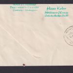 Flugpost Brief Air Mail Lufthansa LH 604 Frankfurt München Kairo Ägypten