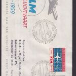 Flugpost Brief Air Mail Niederlande KLM Gravenhage Den Haag Frankfurt 1959