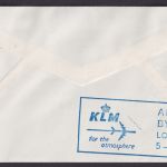Gedenk Flugpost Brief Air Mail Niederlande KLM Amsterdam London Grossbritannien