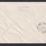 Flugpost Brief Air Mail DDR Leipzig Messe 1957 S-Flug KLM Amsterdam Niederlande
