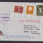 Flugpost Brief Air Mail KLM Amsterdam Niederlande Sydney New South Wales