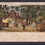 Litho Ansichtskarte Bahnpost Hannover n. Bebra Göttingen Niedersachsen Bismarcks