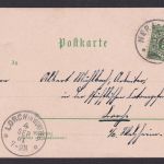 Litho Ansichtskarte Neresheim Hochstadt Baden Württemberg n. Lorch BW