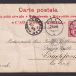 Litho Ansichtskarte Fiez Schweiz n. Coachford Grafschaft Cork Irland Kaserne