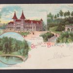 Litho Ansichtskarte Barmen Wuppertal NRW n. Elberfeld