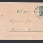 Litho Ansichtskarte Wiesbaden Hessen ab Sonnenberg