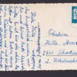 Ansichtskarte Rüdesheim Rhein Hessen n. Schortens Niedersachsen