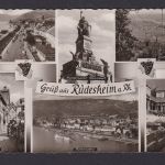 Ansichtskarte Rüdesheim Rhein Hessen n. Schortens Niedersachsen