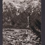Ansichtskarte Mittenwald Bayern Karwendel Gebirge Luftbild n. Hohberge b.
