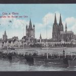 Briefmarken Deutsches Reich Brief Germania mit Portomarke Nachgebühr Belgien