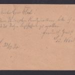 Langenhagen Teplitz Schönau Tschechien Deutsches Reich MIF Germania Nachgebühr