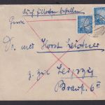 Deutsches Reich Eilboten Brief MEF 20 Pfg. Adler Leipzig Sachsen 1927