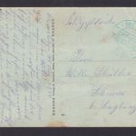 Ansichtskarte Feldpot Oberleutnant Keller 1. Lothringer Infantrie Regiment
