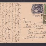 Ansichtskarte Chemnitz Sachsen Schloß Oberrabenstein n. Frankfurt a. Main Hessen