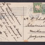 München Ansichtskarte Deutsches Reich MIF Altdeutschland Bayern Wappen Germania