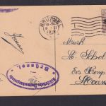 Deutsche Besetzung 1914 18 I. Weltkrieg Belgien Ansichtskarte Brüssel 1918