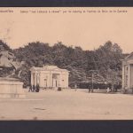 Deutsche Besetzung 1914 18 I. Weltkrieg Belgien Ansichtskarte Brüssel 1918