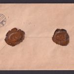 Deutsches Reich Wertbrief MIF 5 + 25 Pfg. Reichpost Zittau n. Reichenberg Siegel