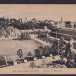 Briefmarken Bahnpost Deutsches Reich Ansichtskarte Salzuflen n Brüssel Belgien