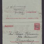 Altdeutschland Bayern Ganzsache Kartenbrief Masch.St. Postsache Postscheckkonto
