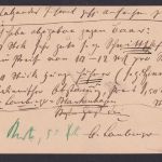 Bahnpost Northeim Paderborn Deutsches Reich Ganzsache Zug 164 31.10.1887
