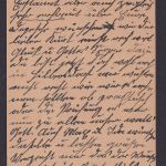 Bahnpost Chemnitz Rosswein Deutsches Reich Zug 1406 Sachsen 16.9.1919